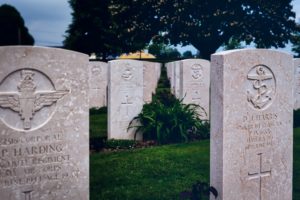 Cimetière militaire de Bayeux. Photo (2015) : D-Day Overlord