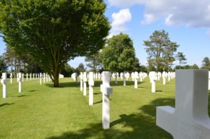 Cimetière militaire américain de Colleville-sur-Mer. Photo (2012) : D-Day Overlord