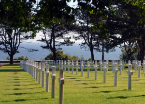 Cimetière militaire américain de Colleville-sur-Mer. Photo (2009) : D-Day Overlord