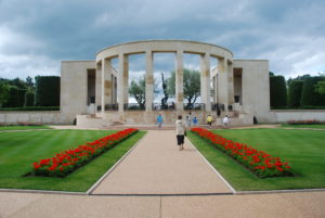 Cimetière militaire américain de Colleville-sur-Mer. Le jardin des Disparus. Photo (2008) : Casper Moller