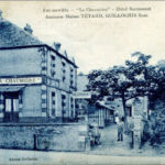 Hôtel Restaurant la Chaumière à Bénouville, probablement la première maison libérée de France le 6 juin 1944, à proximité immédiate du pont Pegasus.