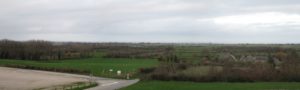 Panorama depuis le site de la batterie de Crisbecq. Photo (2012) : Xfigpower