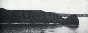 Photo de la Pointe du Hoc en 1945. Photo : US National Archives