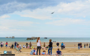 Commémorations 2014 - 70ème anniversaire du débarquement de Normandie - Arromanches-les-Bains. Photo : D-Day Overlord