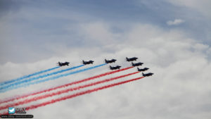 Commémorations 2014 - 70ème anniversaire du débarquement de Normandie - Arromanches-les-Bains. Photo : D-Day Overlord