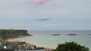 Commémorations 2014 - 70ème anniversaire du débarquement de Normandie - Arromanches-les-Bains. Photo : D-Day Overlord