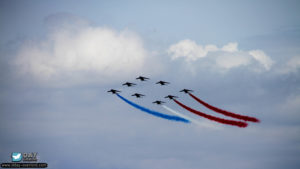 Commémorations 2014 - 70ème anniversaire du débarquement de Normandie - Arromanches-les-Bains. Photo : D-Day Overlord