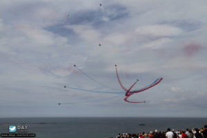 Commémorations 2014 - 70ème anniversaire du débarquement de Normandie - Arromanches-les-Bains. Photo : D-Day Overlord