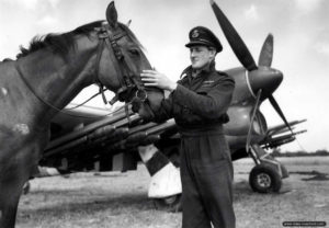 Le colonel aviateur belge Raymond Lallemant dit « Cheval ». Photo : IWM