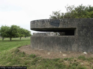 Poste de direction des tirs de la batterie d'Azeville, codée Stp 133 par les Allemands. Photo (2005) : D-Day Overlord