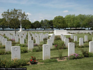 Cimetière militaire canadien de Bretteville-sur-Laize à Cintheaux. Photo (2014) : D-Day Overlord