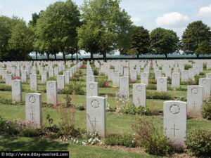 Cimetière militaire canadien de Bretteville-sur-Laize à Cintheaux. Photo (2014) : D-Day Overlord