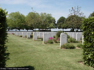 Cimetière militaire canadien de Bretteville-sur-Laize à Cintheaux. Photo (2014) : D-Day Overlord