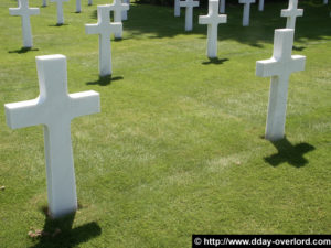 Cimetière militaire américain de Colleville-sur-Mer. Photo (2013) : D-Day Overlord