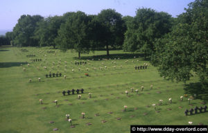 Cimetière militaire allemand de La Cambe. Photo (2017) : D-Day Overlord