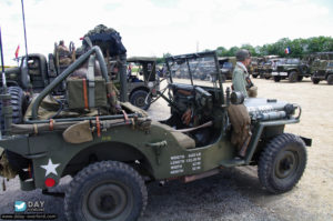 70ème anniversaire du débarquement de Normandie – Véhicules de collection – Photos des commémorations 2014. Photo : D-Day Overlord