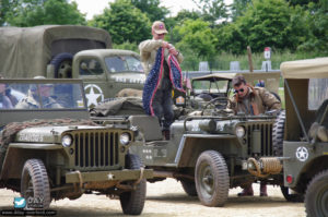 70ème anniversaire du débarquement de Normandie – Véhicules de collection – Photos des commémorations 2014. Photo : D-Day Overlord