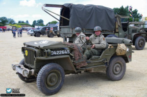 70ème anniversaire du débarquement de Normandie – Véhicules de collection – Photos des commémorations 2014. Photo : D-Day Overlord