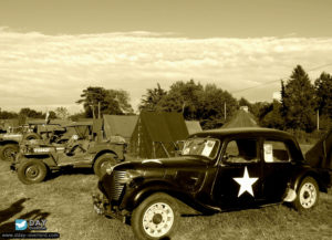 70ème anniversaire du débarquement de Normandie – Véhicules de collection – Photos des commémorations 2014. Photo : D-Day Overlord