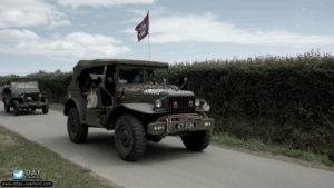 70ème anniversaire du débarquement de Normandie – Véhicules de collection – Photos des commémorations 2014. Photo : D-Day Overlord