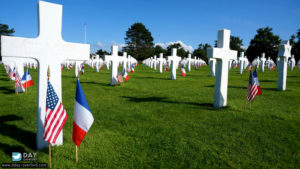 70ème anniversaire du débarquement de Normandie - Cérémonie du cimetière militaire de Colleville-sur-Mer – Photos des commémorations 2014. Photo : D-Day Overlord