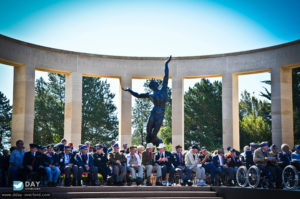 70ème anniversaire du débarquement de Normandie - Cérémonie du cimetière militaire de Colleville-sur-Mer – Photos des commémorations 2014. Photo : D-Day Overlord