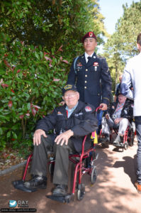 70ème anniversaire du débarquement de Normandie - Cérémonie du cimetière militaire de Colleville-sur-Mer – Photos des commémorations 2014. Photo : D-Day Overlord