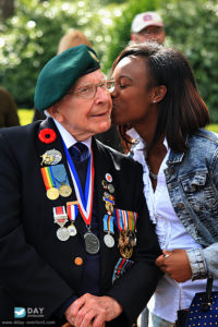 70ème anniversaire du débarquement de Normandie - Cérémonie du cimetière militaire de Colleville-sur-Mer – Photos des commémorations 2014. Photo : D-Day Overlord