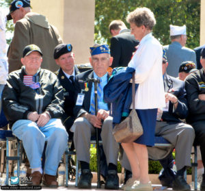 70ème anniversaire du débarquement de Normandie - Cérémonie du cimetière militaire de Colleville-sur-Mer – Photos des commémorations 2014. Photo : D-Day Overlord