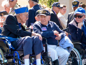 70ème anniversaire du débarquement de Normandie - Cérémonie du cimetière militaire de Colleville-sur-Mer – Photos des commémorations 2014. Photo : D-Day Overlord