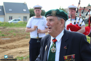 71ème anniversaire du débarquement de Normandie - Photos de Saint-Aubin-d’Arquenay – 2015. Photo : Roger Fidelin