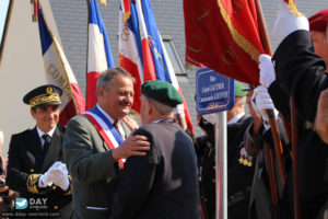 71ème anniversaire du débarquement de Normandie - Photos de Saint-Aubin-d’Arquenay – 2015. Photo : Roger Fidelin