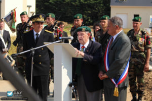 71ème anniversaire du débarquement de Normandie - Photos de Saint-Aubin-d’Arquenay – 2015. Photo : Roger Fidelin