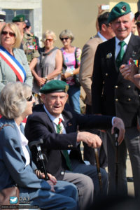 71ème anniversaire du débarquement de Normandie - Photos de Saint-Aubin-d’Arquenay – 2015. Photo : Roger Fidelin