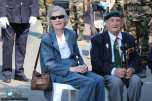 71ème anniversaire du débarquement de Normandie - Photos de Saint-Aubin-d’Arquenay – 2015. Photo : Roger Fidelin