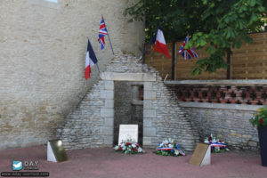 71ème anniversaire du débarquement de Normandie - Photos de Saint-Aubin-d’Arquenay – 2015. Photo : Roger Fidelin