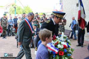 71ème anniversaire du débarquement de Normandie - Photos de Saint-Aubin-d’Arquenay – 2015. Photo : Roger Fidelin