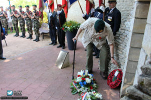 71ème anniversaire du débarquement de Normandie - Photos de Saint-Aubin-d’Arquenay – 2015. Photo : Roger Fidelin