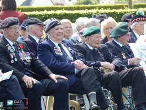 71ème anniversaire du débarquement de Normandie - Bayeux – Cimetière militaire – 2015. Photo : D-Day Overlord