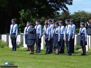 71ème anniversaire du débarquement de Normandie - Bayeux – Cimetière militaire – 2015. Photo : D-Day Overlord