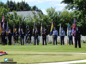 71ème anniversaire du débarquement de Normandie - Bayeux – Cimetière militaire – 2015. Photo : D-Day Overlord