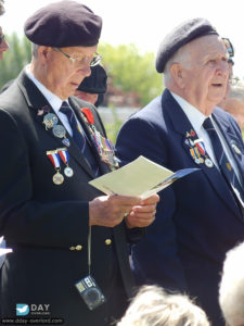 71ème anniversaire du débarquement de Normandie - Bayeux – Cimetière militaire – 2015. Photo : D-Day Overlord