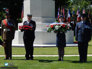 71ème anniversaire du débarquement de Normandie - Bayeux – Cimetière militaire – 2015. Photo : D-Day Overlord