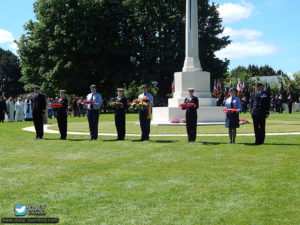 71ème anniversaire du débarquement de Normandie - Bayeux – Cimetière militaire – 2015. Photo : D-Day Overlord