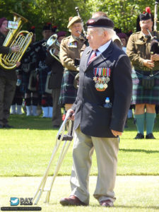 71ème anniversaire du débarquement de Normandie - Bayeux – Cimetière militaire – 2015. Photo : D-Day Overlord