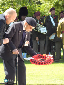 71ème anniversaire du débarquement de Normandie - Bayeux – Cimetière militaire – 2015. Photo : D-Day Overlord