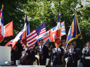 71ème anniversaire du débarquement de Normandie - Bayeux – Cimetière militaire – 2015. Photo : D-Day Overlord