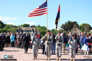 71ème anniversaire du débarquement de Normandie – Saint-Laurent-sur-Mer – Omaha Beach – 2015