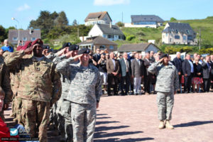 71ème anniversaire du débarquement de Normandie – Saint-Laurent-sur-Mer – Omaha Beach – 2015