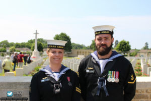 71ème anniversaire du débarquement de Normandie - Ranville – Cimetière militaire – 2015. Photo : Roger Fidelin